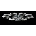 Светодиодная люстра LT9861/10+5 LED (CH) Splendid-Ray
302107