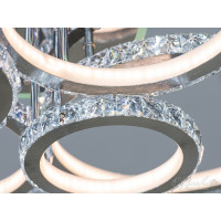 Хрустальная потолочная светодиодная LED люстра с подсветкой Diasha 8306/6NEW HR LED RGB dimmer