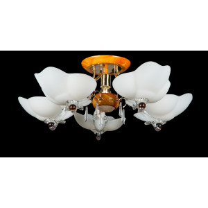 Люстра с плафонами  L9272/5+1 (BRN) Splendid-Ray
01997