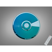 LED стельова люстра біла 45 Вт  Diasha DB-8309/300RGB