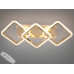LED люстра під стелю з пультом, підсвіткою, 75W, хром Diasha A8160/2+1GLED3colordimmer