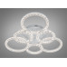 Стельова LED люстра кільця Diasha біла 113Вт Diasha MX4770/3+3WH