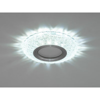 Точковий світильник Diasha R-7060WLED білий з LED підсвічуванням Diasha 7060WH+LED