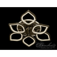 Cветодиодная люстра Diasha S8073/4+4BHR LED 3color dimmer