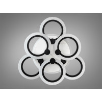 Светодиодная люстра Diasha A8022/3+3BK LED 3color dimmer  