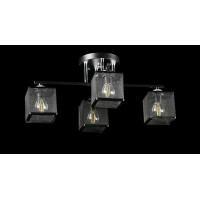 Люстра с плафонами  L07269/4 (BLACK+CHROME) Splendid-Ray
1002558