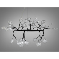 Люстра в зал 45 лампочки Diasha Y889-45CBK