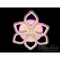 Люстры LED потолочные светодиодные Diasha A3002/3+3WH LED 3color dimmer