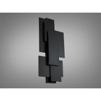 Стильне світлодіодне бра в вітальню, 7 Вт, чорний Diasha F3775BK