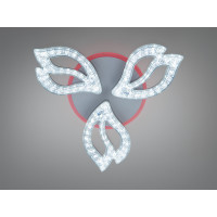 Стельова LED люстра біла 55 Вт пульт димер Diasha 25100/3WHLED3colordimmer