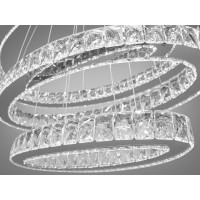 Люстра в зал светодиодная декоративная 100W Diasha 7211/800+650+500