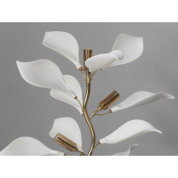 Ексклюзивна настільна лампа з керамічними елементами, 3 лампи, хром Diasha 7172-3TGD