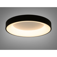 Світлодіодна стельова лампа 2166 чорна з пультом і регулюванням яскравості Diasha 2166-500BK