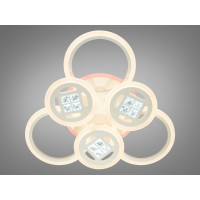 Cветодиодная люстра в зал Diasha AD8200/3+3WH LED 3color dimmer  