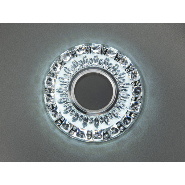 Декоративний точковий світильник із вбудованим led підсвічуванням Diasha 3114WH