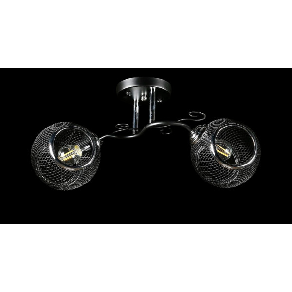 Люстра с плафонами  L06466/2 (BLACK+CHROME) Splendid-Ray
2595