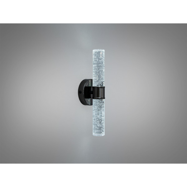 Бра настінне LED 5 Вт чорний хром кришталь Diasha 8151-CBK
