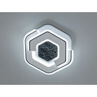 Сучасний LED світильник з регулюванням кольору світла, 44W, білий Diasha 4356