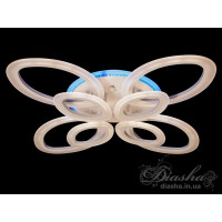 Светодиодные люстры Diasha A8059/4+4BK LED dimmer-2.4G 