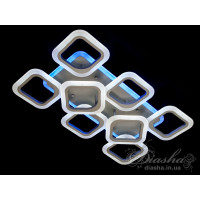 Светодиодная люстра Diasha AS8060/6+2CR LED 3color dimmer