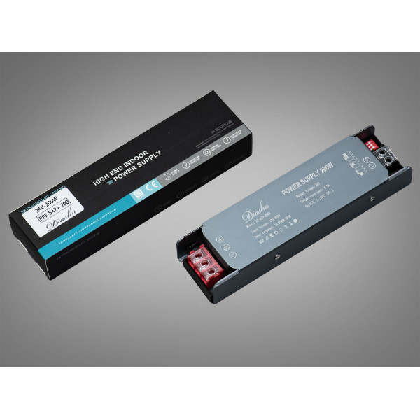 Блок живлення з плавним включенням та зміною яскравості, 24v, 200Вт, 8.33А Diasha PPF-S4-24v-200w