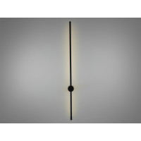 Мінімалістичне світлодіодне лінійне бра, 9W, чорний Diasha 2042/1000black Мінімалістичне світлодіодне лінійне бра, 9W, чорний Diasha 2042/1000black