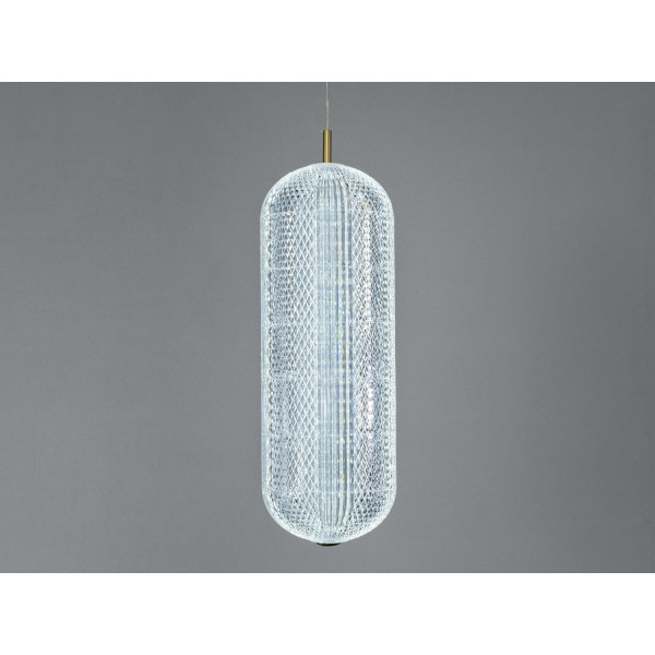 Світлодіодна люстра підвіс золото 8 Вт 4100K Diasha D221204/1L400