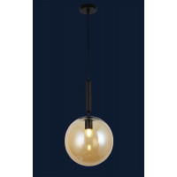 Люстра подвесная шар декоративная современная Levistella 9163525-1 BK+BR