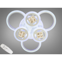 Cветодиодная люстра в зал Diasha AD8200/3+3WH LED 3color dimmer  