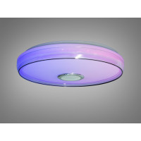Стельова люстра LED біла 80 Вт RGB Bluetooth TUYA Diasha DB-8305/500RGB+MP3+TUYA