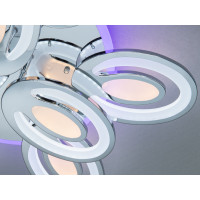 Світлодіодна люстра 8054 Diasha 2528/6+3HRLED3colordimmer