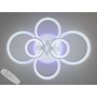 Потолочная светодиодная люстра с пультом управления Diasha 8022/6WHLED3colordimmer Потолочная светодиодная люстра с пультом управления Diasha 8022/6WHLED3colordimmer