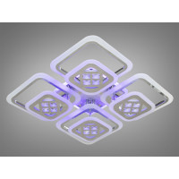 Люстра потолочная в зал с пультом 200W Diasha A2102/4+4LED3colordimmer