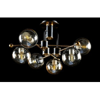 Люстра с плафонами  L91193/6 (CP+BLK) Splendid-Ray
0260809