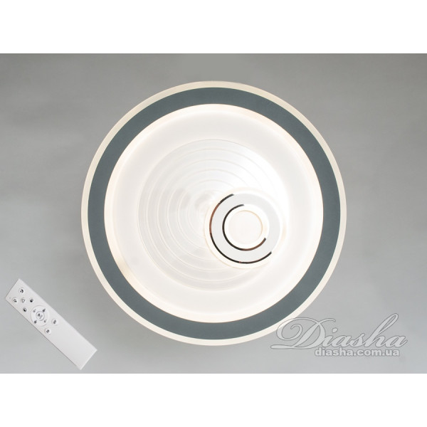Люстра в спальню 110W Diasha MX1703-490AWH+GRdimmer