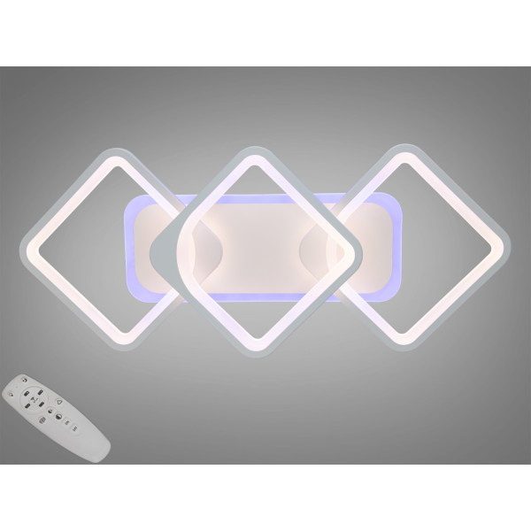Люстра в спальню 75W Diasha 8060/2+1WHLED3colordimmer