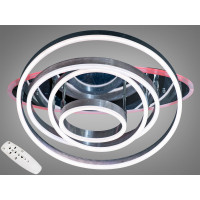 Стельова світлодіодна люстра з димером 135W Diasha 7005/4NEWHRLED3colordimmer Стельова світлодіодна люстра з димером 135W Diasha 7005/4NEWHRLED3colordimmer