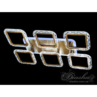 Люстра потолочная светодиодная LED с пультом Diasha QX2517/6S BR LED 3color dimmer 