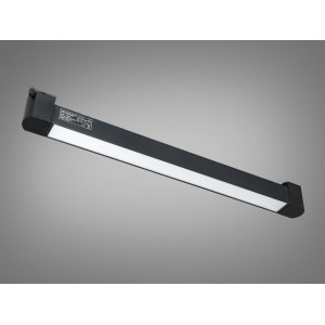 Лінійний світильник для трекової системи чорний 8Вт кут 120 градусів Diasha PPF-FG-30W-BK