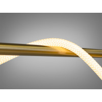 Сучасна підвісна світлодіодна люстра Шланг на кухню, 20 Вт, бронза Diasha 9609-L1600GAB