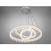 Світлодіодна люстра Diasha біла 3 кільця 105 Вт Diasha MD78201/600+400+200WH