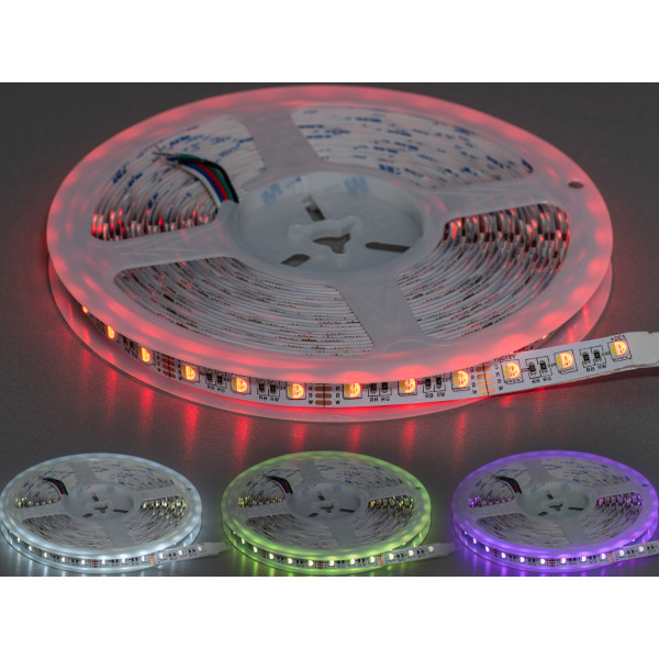 Світлодіодна стрічка 12В, 60діодів на метр, 10мм, RGB Diasha P12-5050-60-RGB+CW-20-10