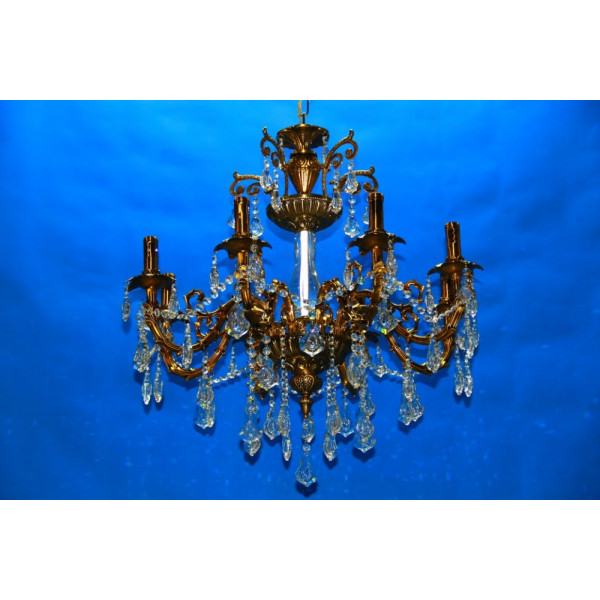 Люстра свеча LA10/8 (GAB2) Splendid-Ray
212220