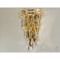 Современные хрустальные светильники бра Diasha 19013/B-3-G