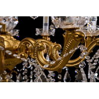 Люстра в зал на 10 ламп Splendid-Ray 991169