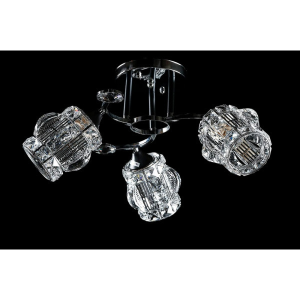 Люстра с плафонами  L9794B/3 (CR+BLK) Splendid-Ray
0260840