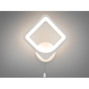 Світлодіодний смарт світильник приліжковий, 17 Вт, білий Diasha 8060/1WH