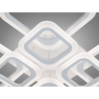 Люстра потолочная, 135Вт, біла Diasha A8060/4+4WH