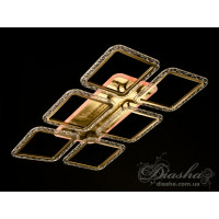 Люстра в зал светодиодная потолочная с пультом управления 150W Diasha QX2518/6LLED3colordimmer