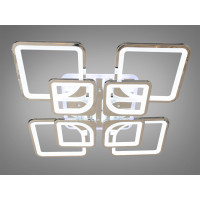 Потолочная led люстра с пультом Diasha 8060/4+4HR LED 3color dimmer 